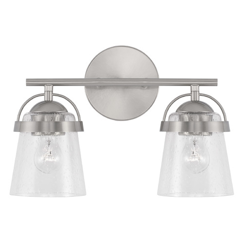 HomePlace by Capital Lighting Madison 14-Inch Vanity Light in Brushed Nickel by HomePlace Lighting 147021BN-534