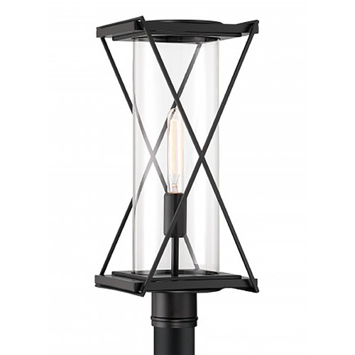 Minka Lavery Rolando Hidalgo Rockhill Dark Matte Black Post Light