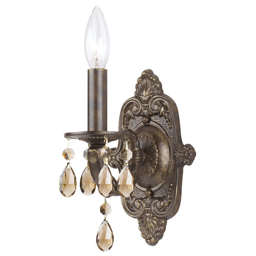 Crystorama Lighting Paris Market Venetian Bronze Sconce