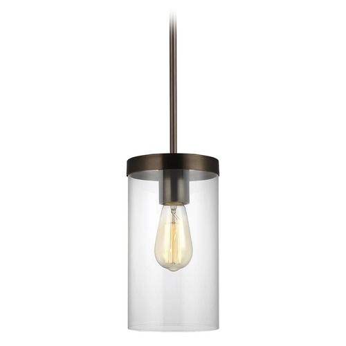 Zire Brushed Oil Rubbed Bronze Pendant by Visual Comfort Studio