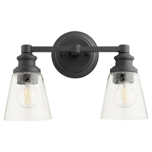 Dunbar Noir Bathroom Light by Quorum Lighting