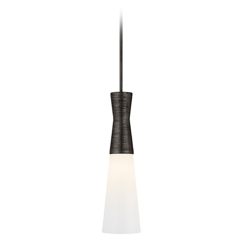 Kelly Wearstler Utopia Medium Pendant in Aged Iron by Visual Comfort Signature