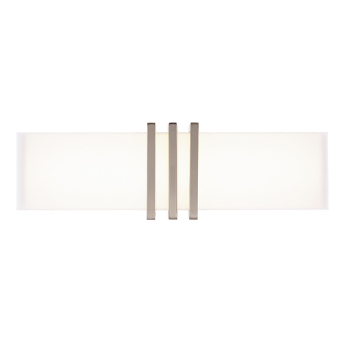 WAC Lighting Minibar 18-Inch 3CCT LED Wall Sconce in Brushed Nickel by WAC Lighting WS-75318-BN