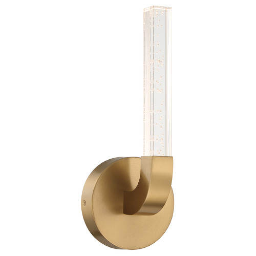 Savoy House Lighting Breegan Jane Del Mar Warm Brass LED Sconce