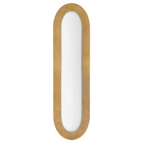 Hinkley Emme Heritage Brass LED Plug and Cord Wall Lamp by Hinkley Lighting 55163HB
