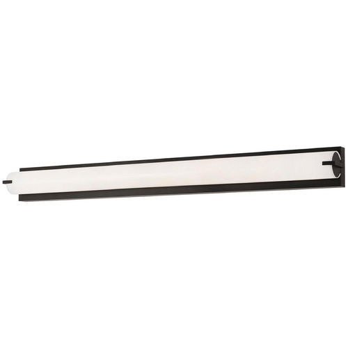 AFX Lighting Afx Lighting Axel Black LED Vertical Bathroom Light AXLV4804LAJUDBK