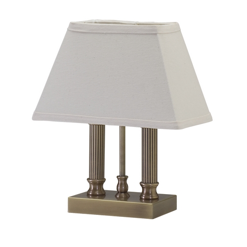 Coach Mini Table Lamp in Antique Brass by House of Troy Lighting