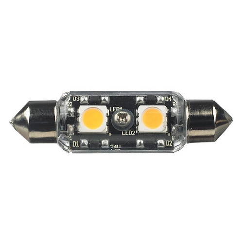 Frosted LED T3 Festoon Light Bulb by Visual Comfort Studio