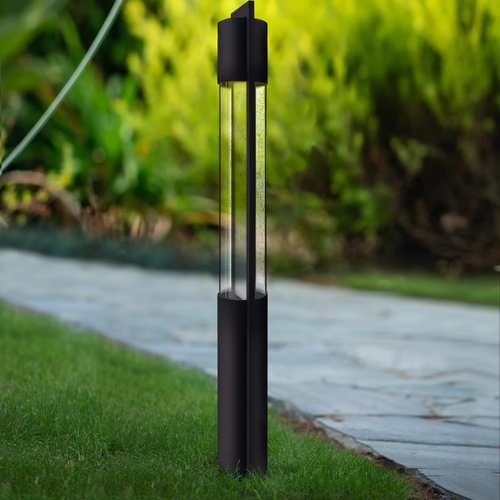 Shelter 30-Inch Bollard in Black by Hinkley Lighting