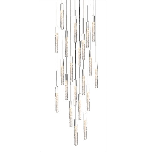 Modern Forms by WAC Lighting Magic 21-Light LED Multi-Light Pendant in Polished Nickel by Modern Forms PD-35621-PN