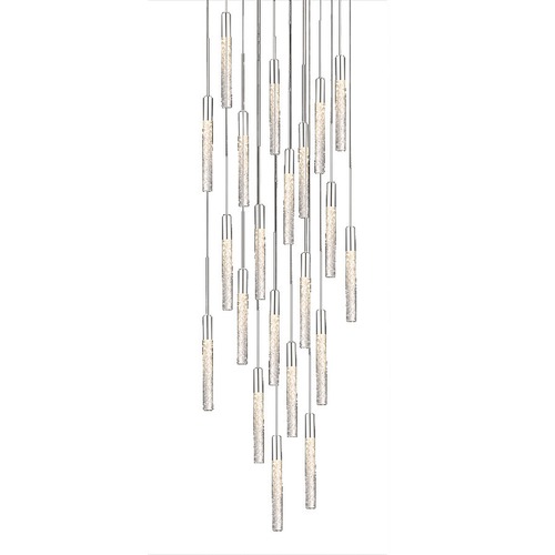 Magic 21-Light LED Multi-Light Pendant in Polished Nickel by Modern Forms