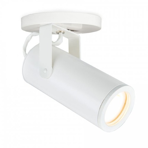 WAC Lighting Silo White LED Monopoint Spot Light 3000K 920LM by WAC Lighting MO-2020-930-WT