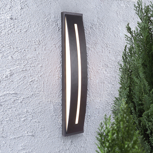 Luna Midnight LED Outdoor Wall Light by Craftmade Lighting