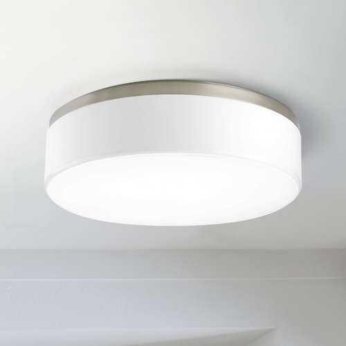 Maier LED Brushed Nickel Flush Mount by Progress Lighting