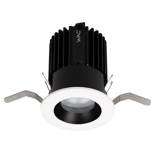 WAC Lighting Volta Black & White LED Recessed Trim by WAC Lighting R2RD1T-F827-BKWT