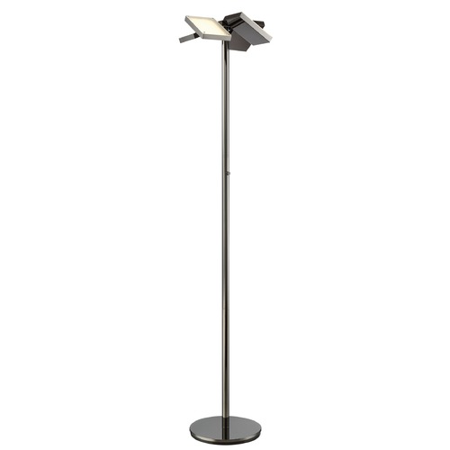 Lampard Gun Metal LED Floor Lamp by Lite Source Lighting