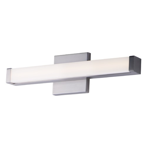 Spec Vanity Satin Nickel LED Vertical Bathroom Light by Maxim Lighting