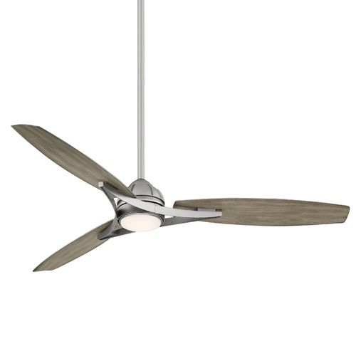Molino 65-Inch LED Smart Fan in Burnished Nickel by Minka Aire