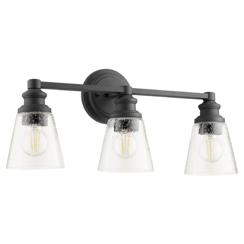 Dunbar Noir Bathroom Light by Quorum Lighting