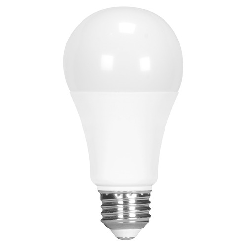 11.5W A19 LED 3000K Medium Base 220-Degree 120V 1100 Lumens Dimmable by Satco Lighting