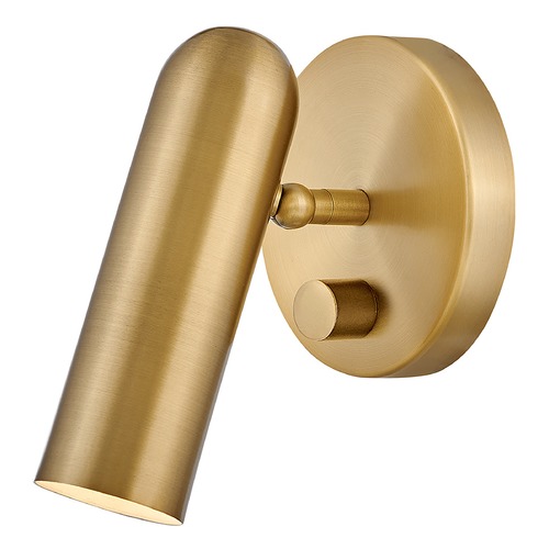 Dax Small LED Sconce in Heritage Brass by Hinkley Lighting