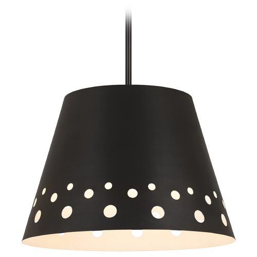 Z-Lite Katie Matte Black Pendant by Z-Lite 6014-18MB