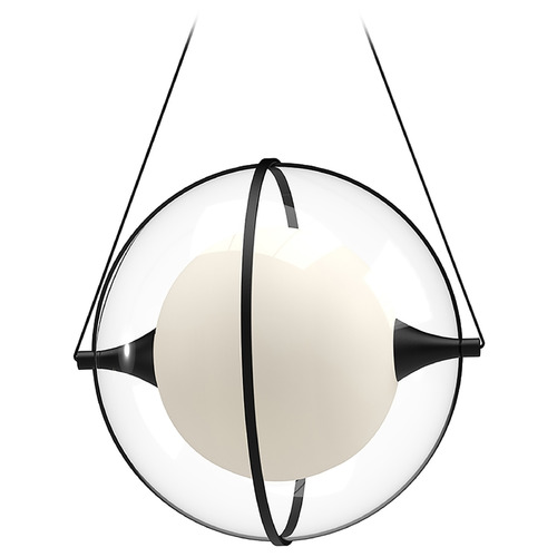Aries Black LED Pendant by Kuzco Lighting