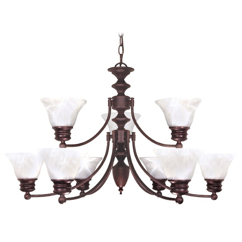 Nuvo Lighting Chandelier in Old Bronze by Nuvo Lighting 60/362