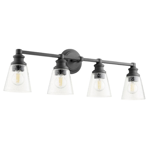 Dunbar Noir Bathroom Light by Quorum Lighting