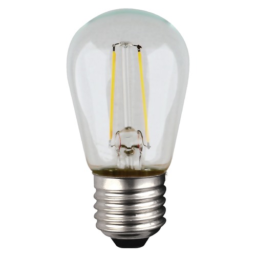 Satco Lighting Satco S14 LED String Light Replacement Bulb 2700K 100 Lumens 120 Volt 4-pack S8021