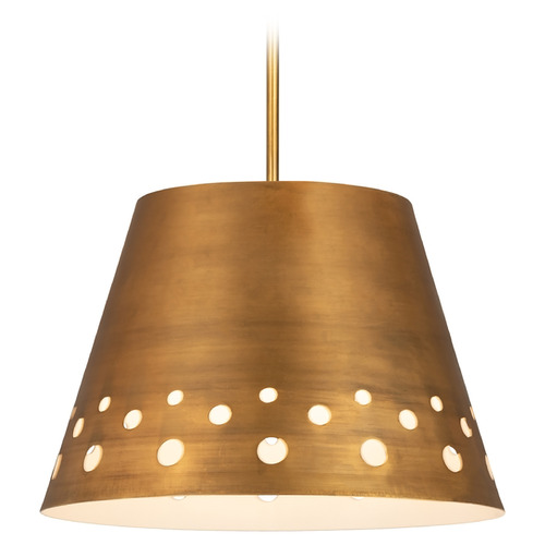 Katie Rubbed Brass Pendant by Z-Lite