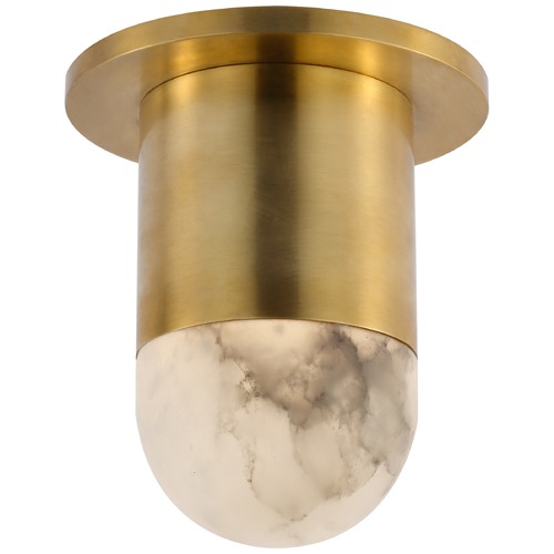 Visual Comfort Signature Collection Kelly Wearstler Melange Mini Monopoint in Brass by Visual Comfort Signature KW4018ABALB