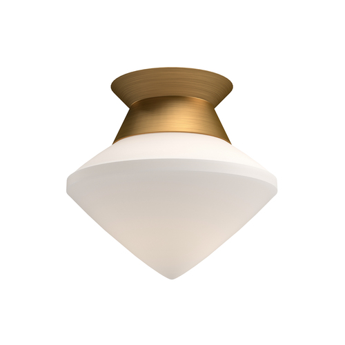 Alora Lighting Nora Aged Gold Flushmount Light