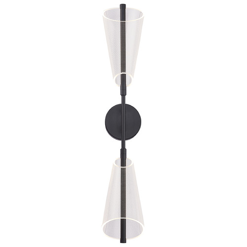 Kuzco Lighting Mulberry Black LED Sconce by Kuzco Lighting WS62629-BK/LG