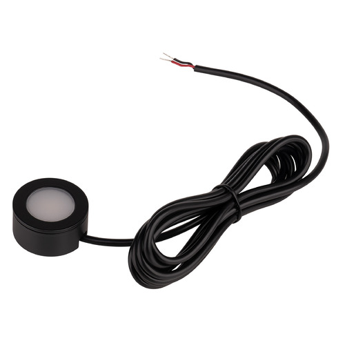 24V Mini LED Plug Puck Light in Black 3000K 6-Pack by WAC Lighting