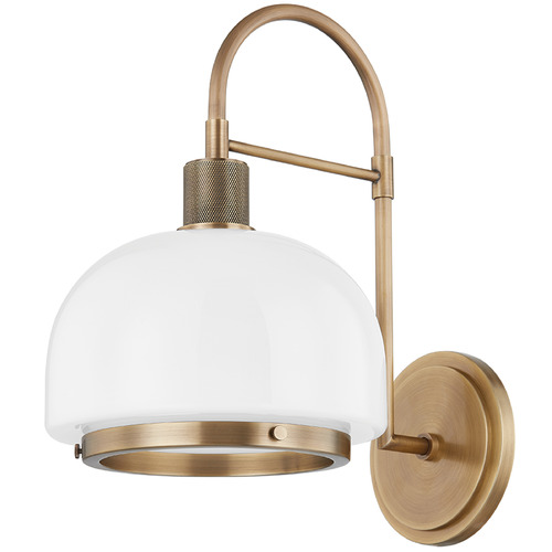 Troy Lighting Bradbury Patina Brass & Bronze Sconce