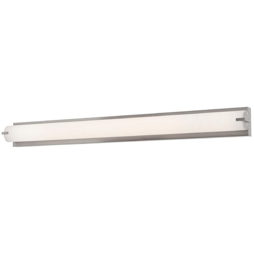 AFX Lighting Afx Lighting Axel Satin Nickel LED Vertical Bathroom Light AXLV4804LAJUDSN