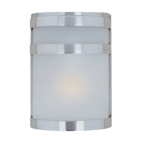 Arc Stainless Steel Outdoor Wall Light by Maxim Lighting