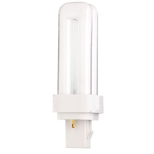 13W Quad Tube Compact Fluorescent Light Bulb by Satco Lighting