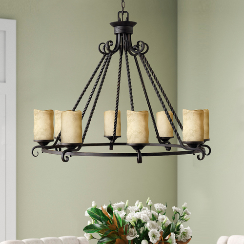 Casa 36.50-Inch Chandelier in Olde Black by Hinkley Lighting