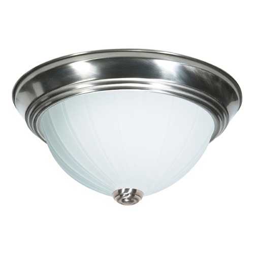 Nuvo Lighting Brushed Nickel Flush Mount by Nuvo Lighting SF76/244