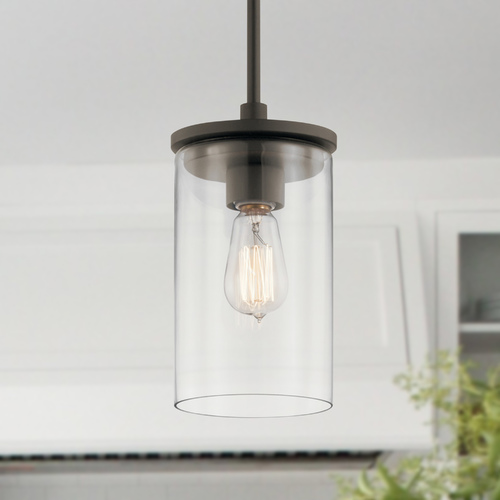 Crosby 6-Inch Olde Bronze Mini Pendant by Kichler Lighting