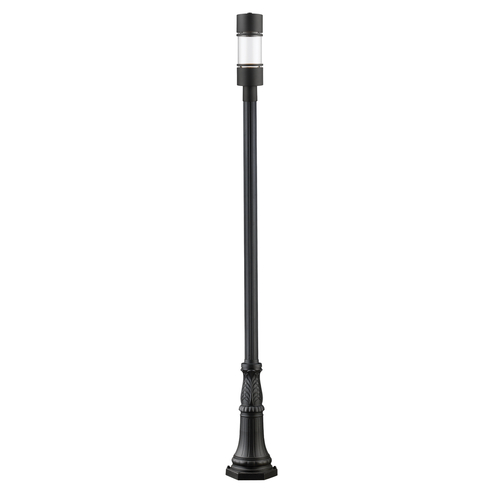 Luminata Black LED Post Light by Z-Lite