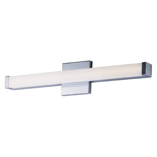 Spec Vanity Polished Chrome LED Vertical Bathroom Light by Maxim Lighting
