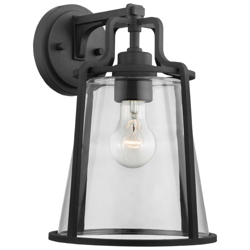Progress Lighting Benton Harbor Black Outdoor Wall Light