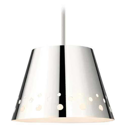 Katie Polished Nickel Pendant by Z-Lite
