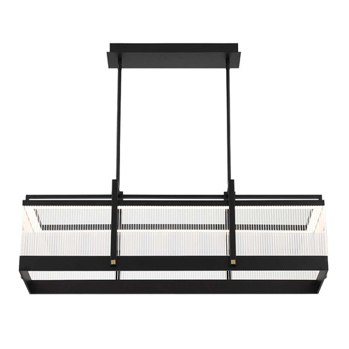 Tye 41-Inch LED Linear Light in Matte Black by Eurofase Lighting