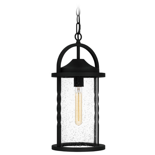 Quoizel Lighting Reece Earth Black Outdoor Hanging Light by Quoizel Lighting RCE1909EK