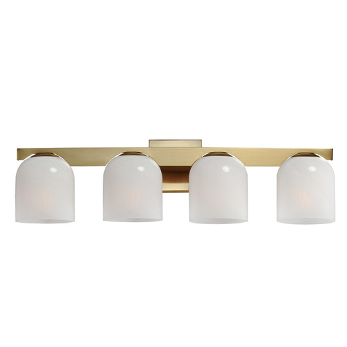 Scoop Natural Aged Brass Bathroom Light by Maxim Lighting