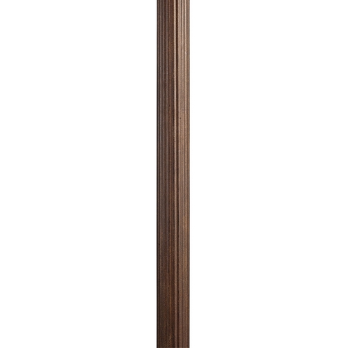 Kichler Lighting 84-Inch Outdoor Post in Brown Stone Finish 9595BST